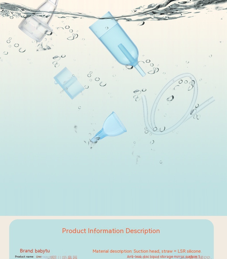 Aspirador nasal oral para niños - Imagen 3