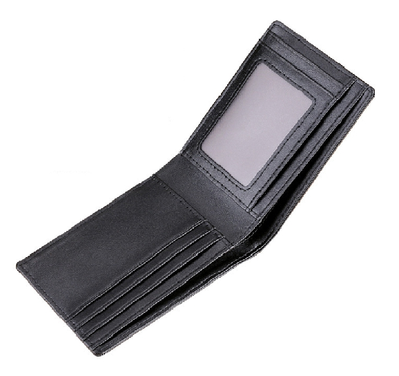 Cartera de cuero para hombre