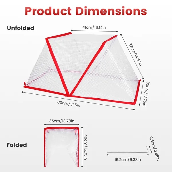 4Pack 31.50×12.99×13.39in Garden Row Accelerator Plants Covers Plant Net Cage Guard Greenhouse Covers Protect Seedling Fruit Vegetable Rows From Frost Animals - Imagen 5