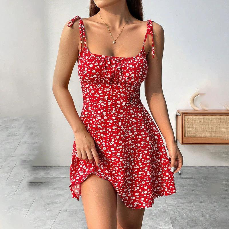 Vestido estampado floral de verano - Imagen 5