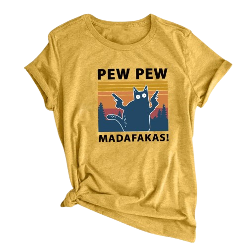 Camiseta de manga corta Pew