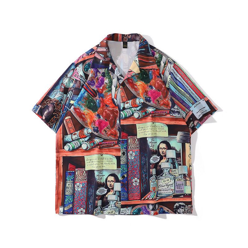 Camisa estilo hongkonés hawaiano