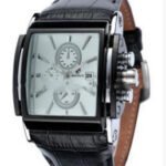 Relojes de cuero cuadrados.
