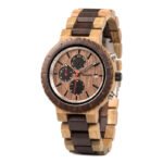 Reloj de madera casual
