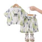 Conjunto de camiseta de manga corta y pantalón para niño