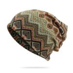Gorro de Jersey geométrico