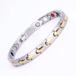 Pulsera de acero inoxidable y titanio