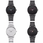 Reloj de cuarzo minimalista.