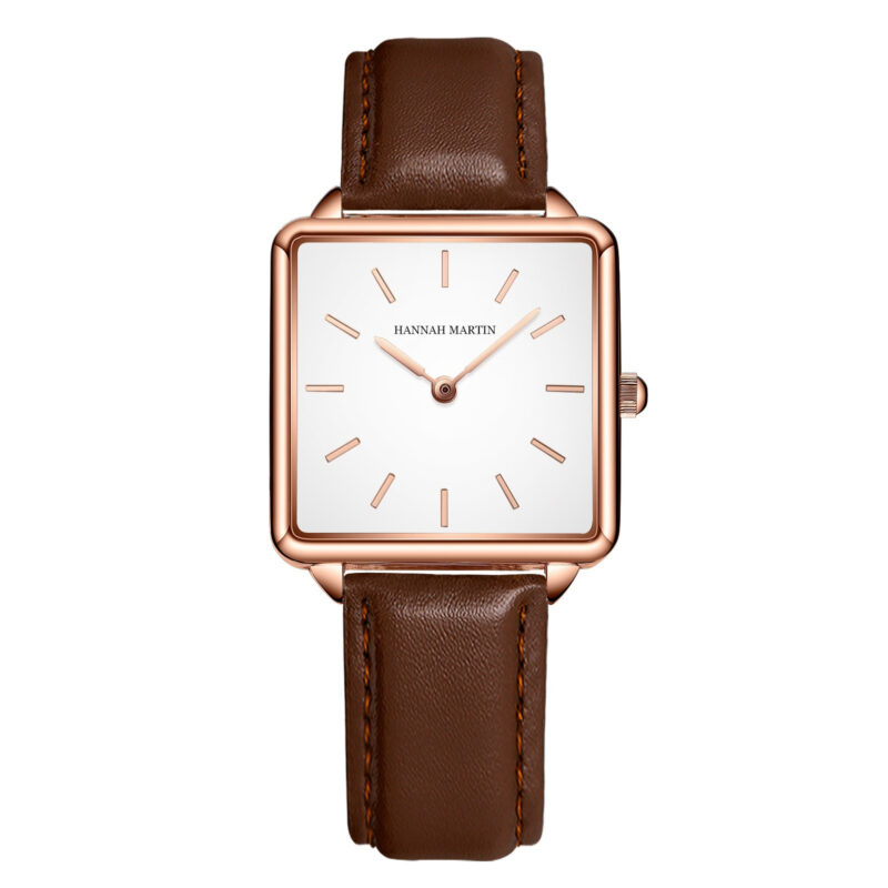 Reloj impermeable cuadrado
