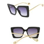 Gafas de sol perlas cuadradas