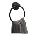 Estante de pared para toallitas estilo antiguo
