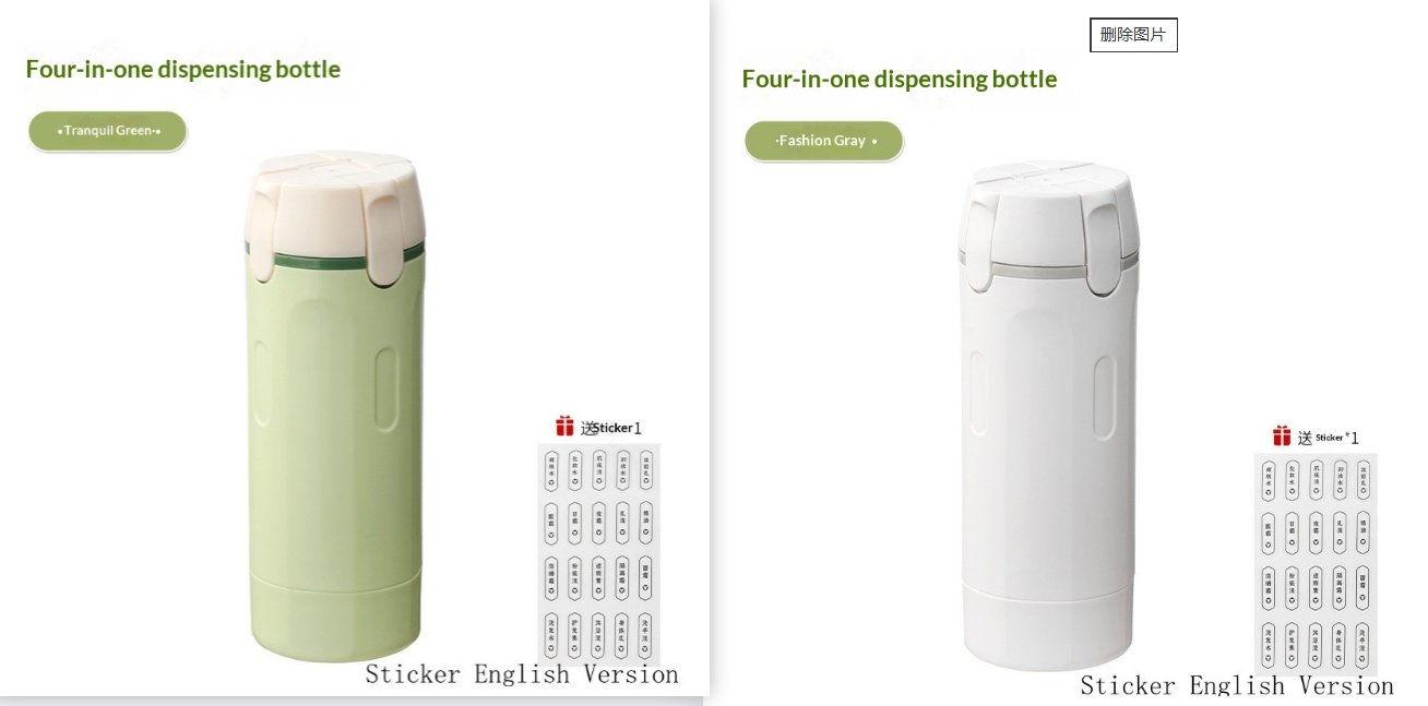 Dispensador de viaje 4 en 1 - Imagen 6