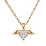 Collar de Alas de Corazón