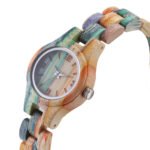 Reloj de cuarzo de bambú