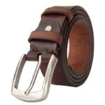 Cinturón de cuero para hombre