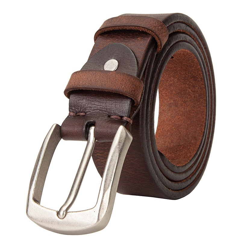 Cinturón de cuero para hombre