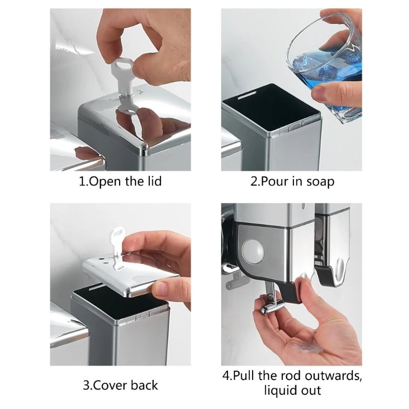 Dispensador manual de jabón - Imagen 8
