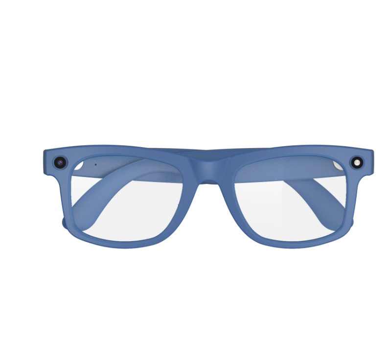 Gafas de cámara inteligente con IA de 2MP