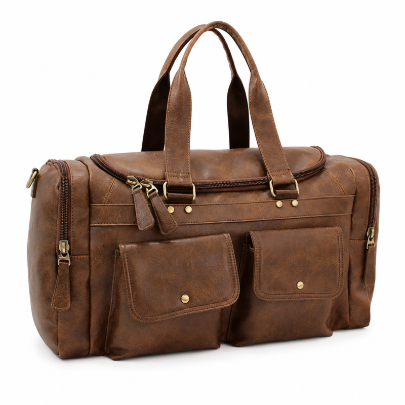 Bolsa vintage de gran capacidad