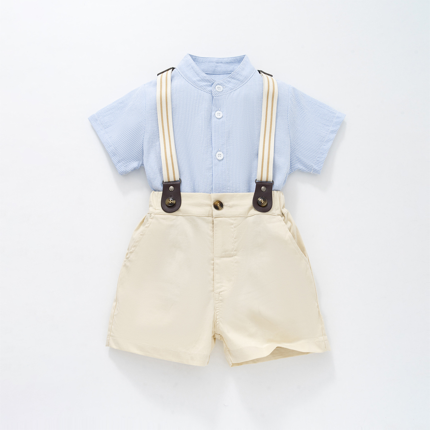Conjunto de pantalón con tirantes para niños - Imagen 2
