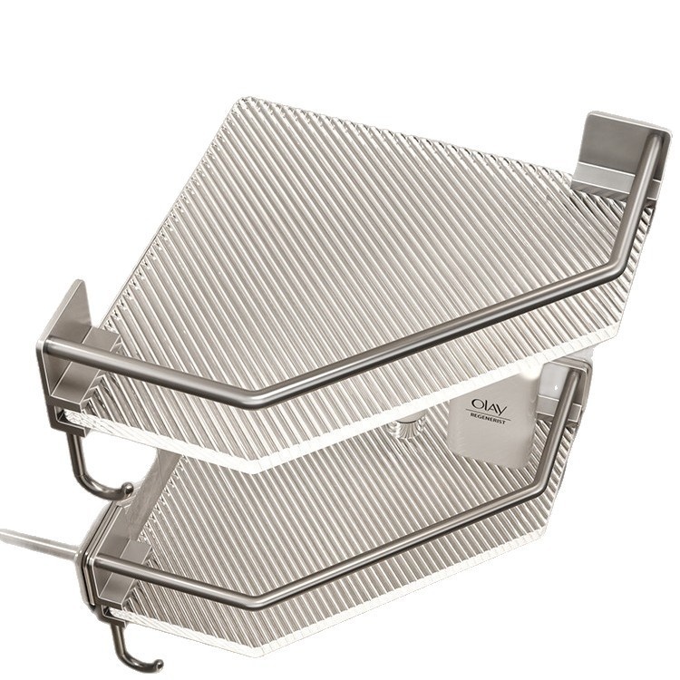Estantería triangular para baño