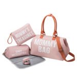 Bolso de maternidad multifuncional de tres piezas