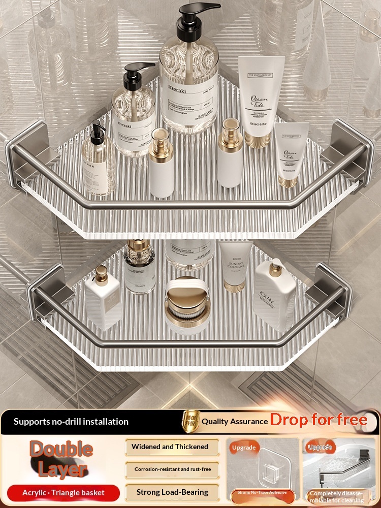 Estantería triangular para baño - Imagen 5