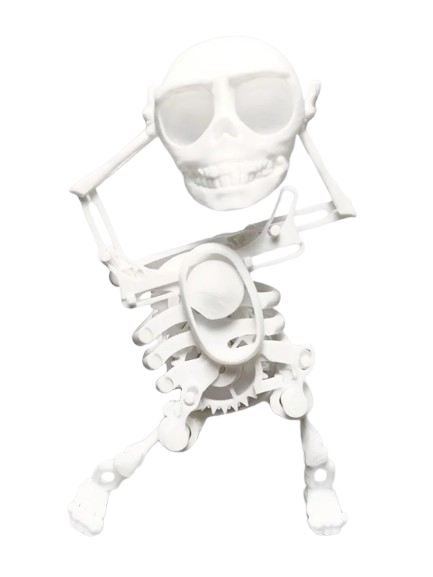 Mini calavera divertido y personalizado