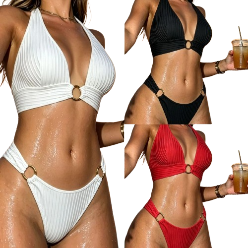 Conjunto de bikini moderno para mujer
