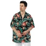 Camiseta con estampado facial