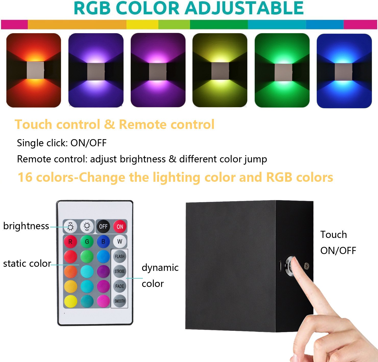 Lámpara de pared USB - Imagen 4