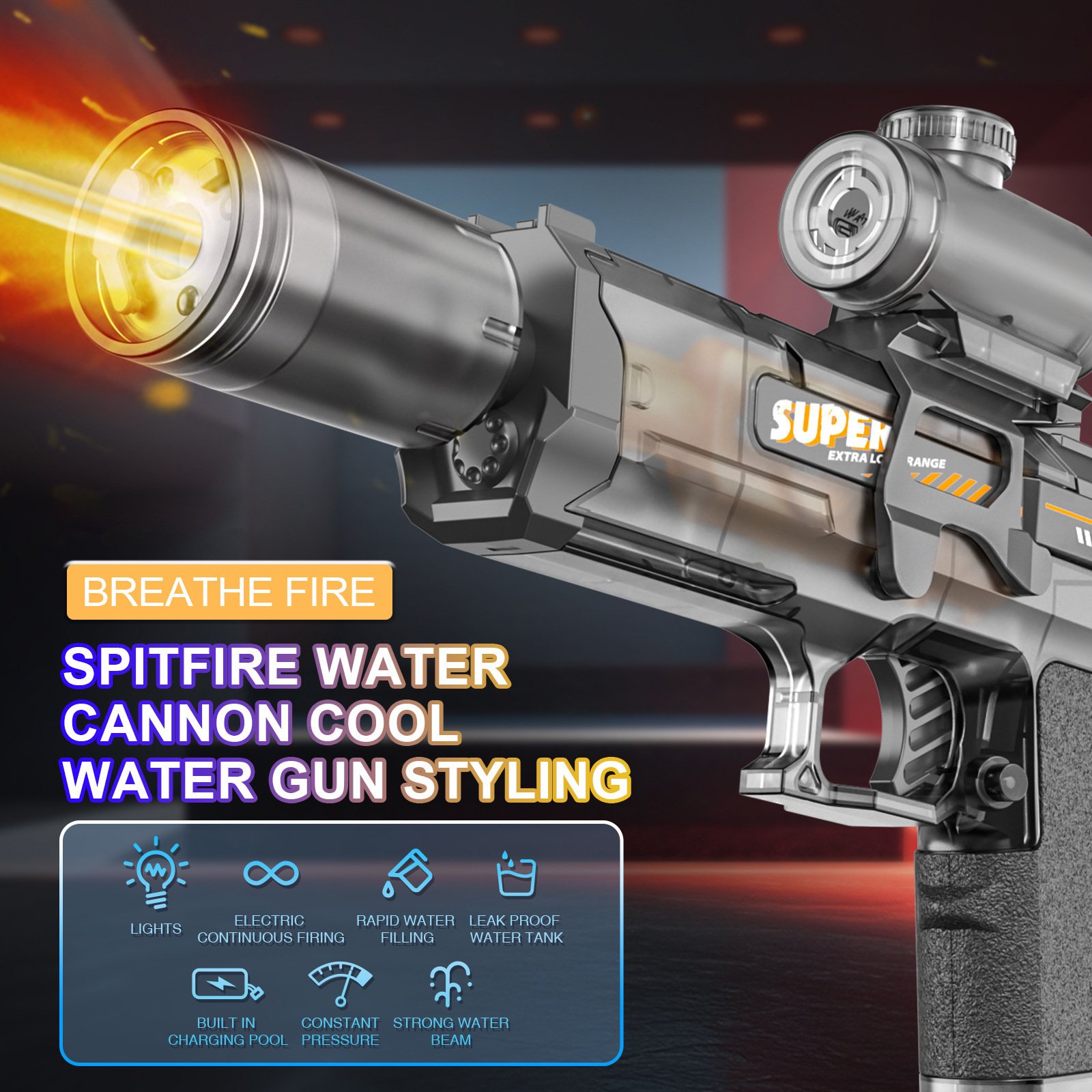 Pistola de agua eléctrica - Imagen 4