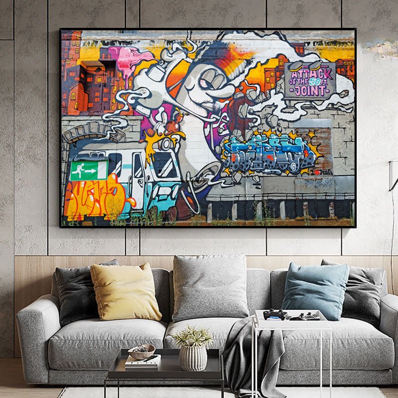 Arte de graffiti callejero - Imagen 9