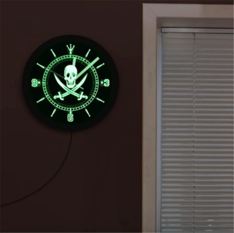 Reloj de pared luminoso - Imagen 4