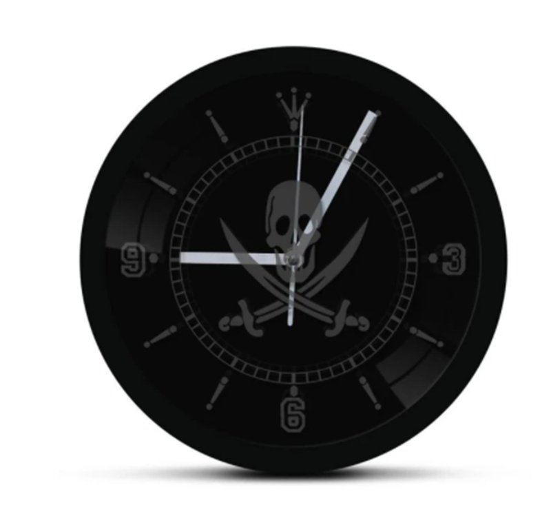 Reloj de pared luminoso