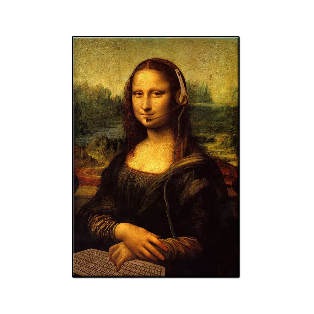 Cartel de lienzo Mona Lisa - Imagen 6