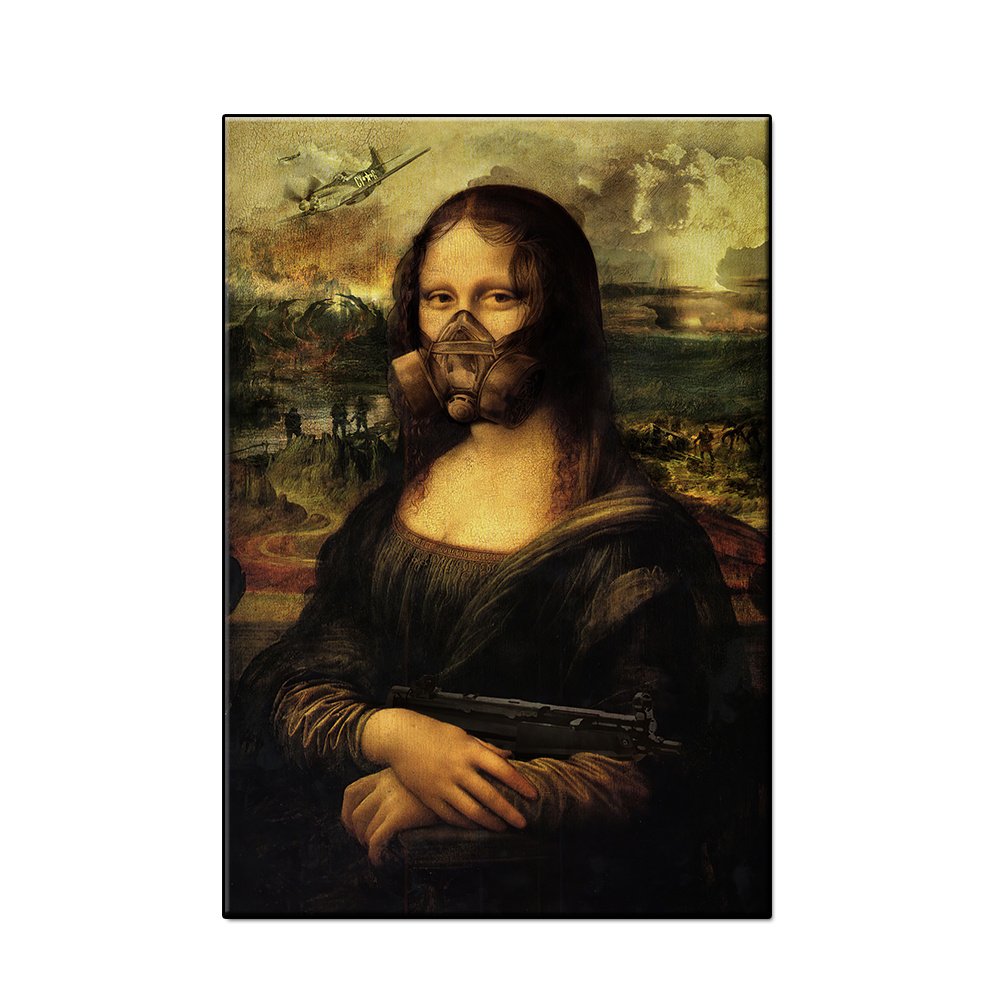 Cartel de lienzo Mona Lisa - Imagen 3