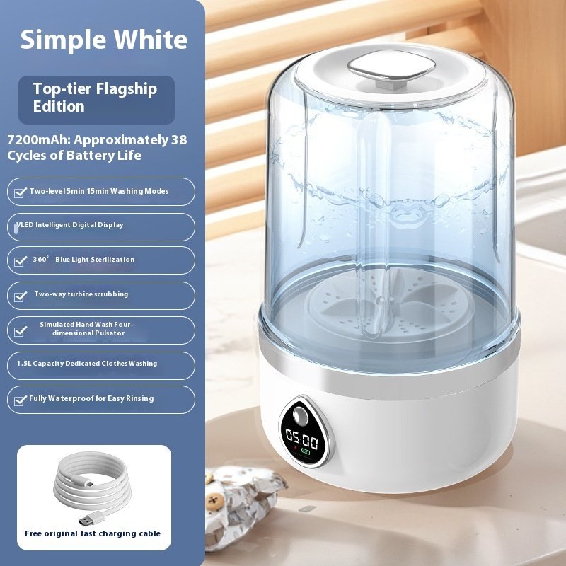 Mini lavadora automática - Imagen 3