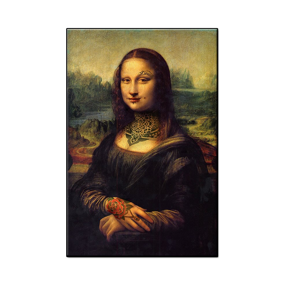 Cartel de lienzo Mona Lisa - Imagen 10