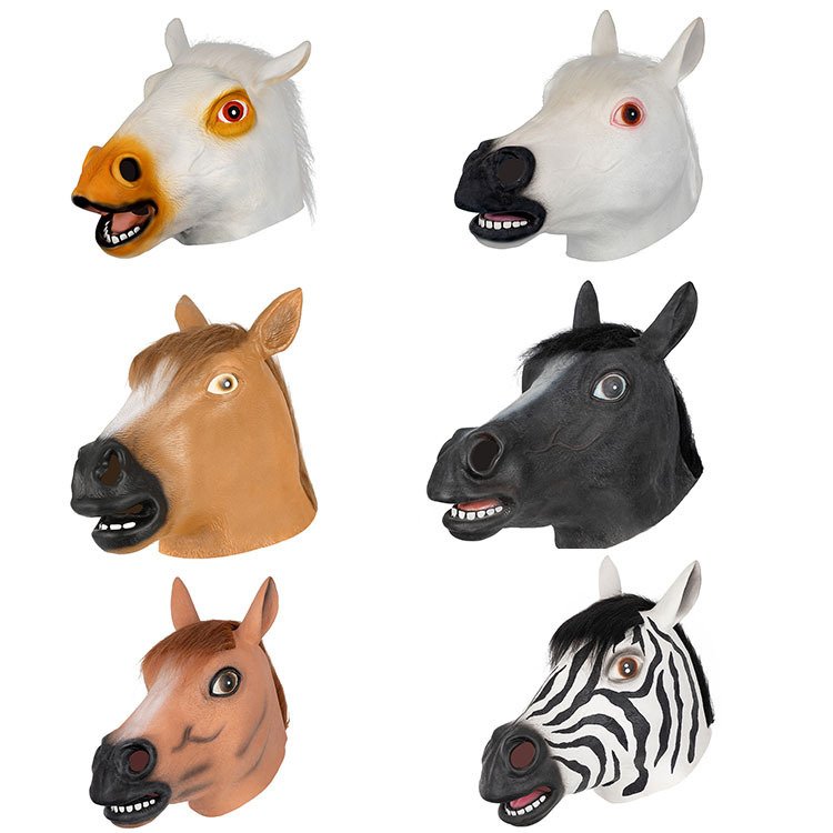 Máscara de látex de Halloween - Imagen 3
