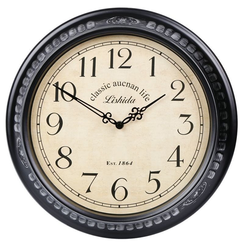 Reloj colgante silencioso