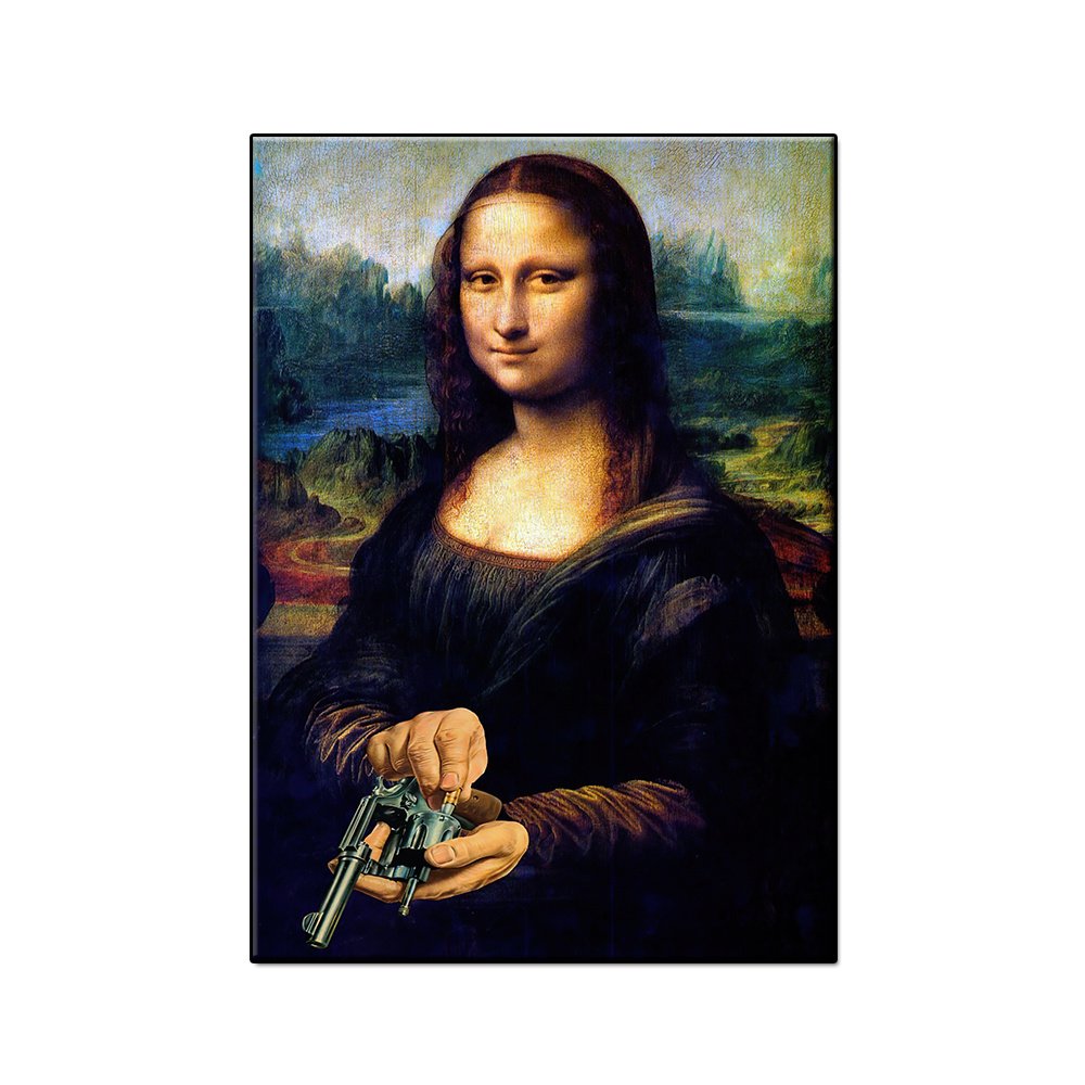 Cartel de lienzo Mona Lisa - Imagen 9
