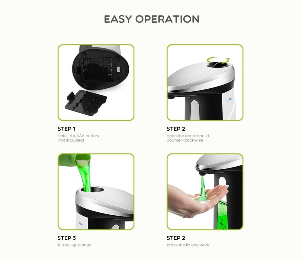 Dispensador automático de jabón - Imagen 2