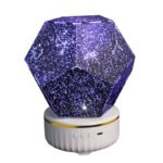Lámpara giratoria cielo estrellado