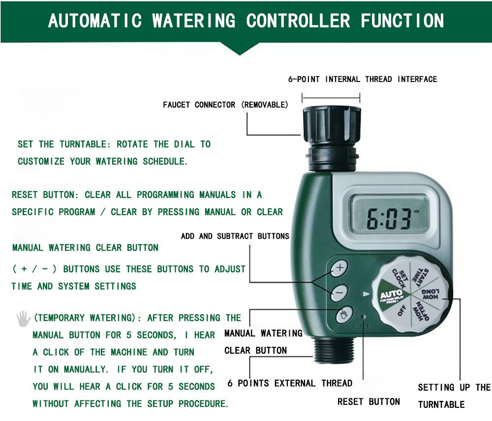 Controlador de riego para jardines - Imagen 7
