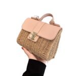 Bolso cruzado de paja
