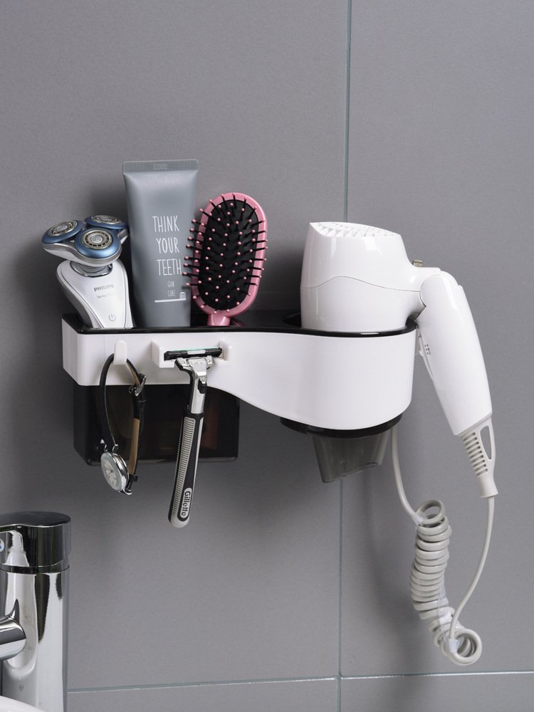 Portaequipajes de pared para el baño - Imagen 3