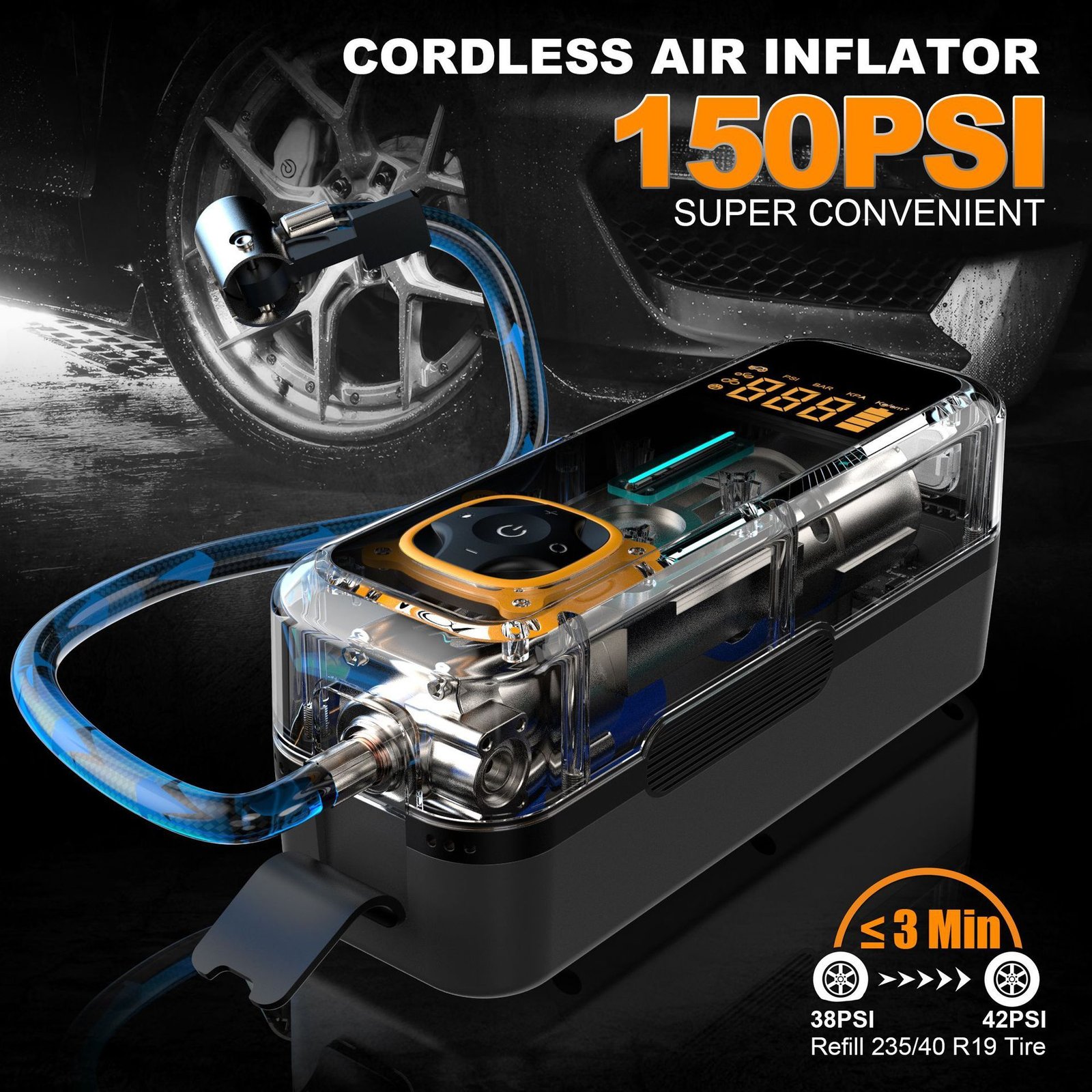 Bomba de aire portátil - Imagen 2