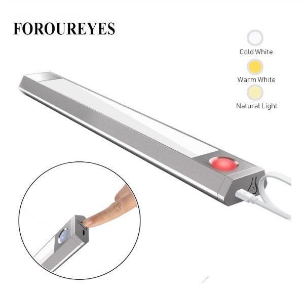 Luz led con sensor de movimiento