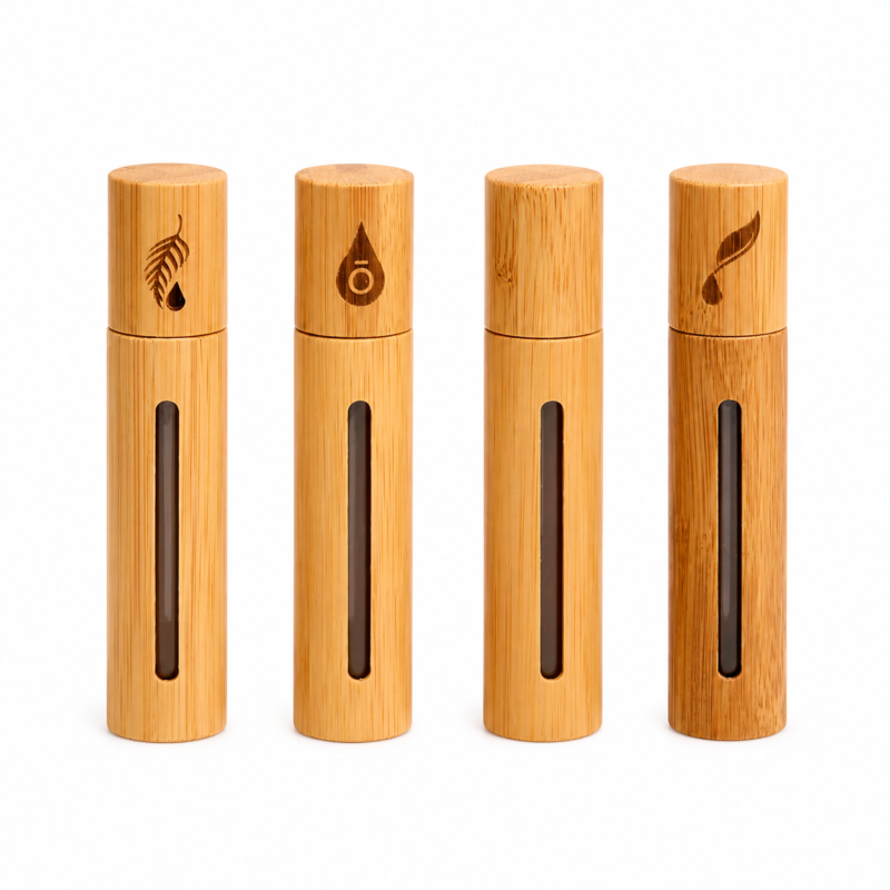 Botella bola de bambú 10ML